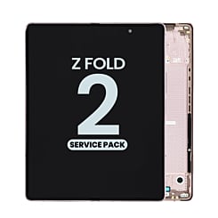 OLED Assembly with Frame for Galaxy Z Fold 2 F916U (MYSTIC BRONZE) (Service Pack)