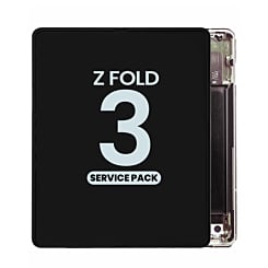 Inner OLED Assembly with Frame for Galaxy Z Fold 3 F926 (PHANTOM BLACK) (Service Pack)