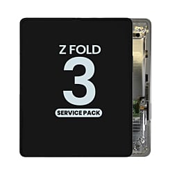 Inner OLED Assembly with Frame for Galaxy Z Fold 3 F926 (PHANTOM SILVER) (Service Pack)