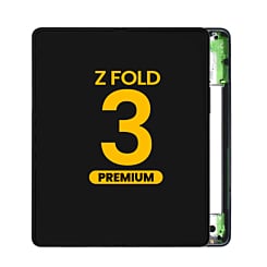 Inner OLED Assembly with Frame for Samsung Galaxy Z Fold 3 5G (US & International) (Premium) (PHANTOM BLACK)