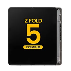 OLED Assembly with Frame for Samsung Galaxy Z Fold 5 5G (US & International) (Premium) (PHANTOM BLACK)