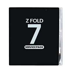 OLED Assembly with Frame for Galaxy Z Fold 7 F966 (SILVER) (US and International) (Service Pack)