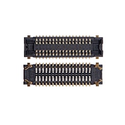 Buy the Main Camera FPC Connector pack of 10 for the Galaxy A13 5G model A136U 2021, located on the motherboard, female type with 34 pins.
