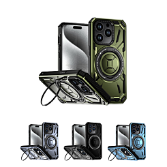 Full-Body Rugged Shockproof Case with Built-in Ring Holder for iPhone 13 Pro Max (Only Ground Shipping)