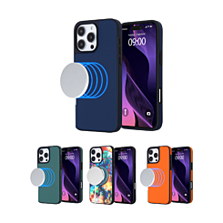 Full Cover Leather Design Wireless Charging Case for iPhone 16 Pro / 17 (Only Ground Shipping)