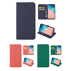 Galaxy S10 Cotton Texture Wallet Case