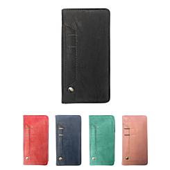 Galaxy S20 Plus Genuine Leather Magnetic Wallet Case with Credit Card Slot