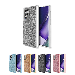 Galaxy S23 Ultra Bling Diamond Crystal Dual Layer Case