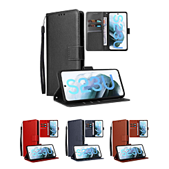 Galaxy S23 Ultra Leather Wallet Case with Card Slot