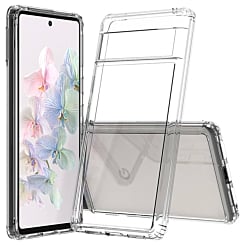 Google Pixel 7 Hybrid Case with Air Cushion Technology - CLEAR (Only Ground Shipping)