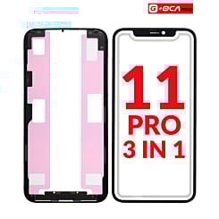 Purchase the 3-in-1 front glass, frame, and OCA set for iPhone 11 Pro G+ OCA Pro.