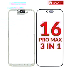 3in1 (Front Glass + Frame + OCA) for iPhone 16 Pro Max (G+ Oca Pro)