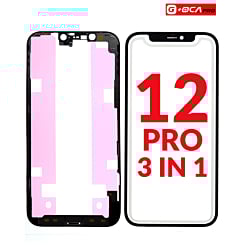 Buy the Premium 3-in-1 Front Glass, Frame, and OCA for iPhone 12 Pro G Plus OCA Pro.
