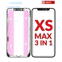 Buy the premium 3-in-1 front glass, frame, and OCA for iPhone XSM, G+ OCA Pro.