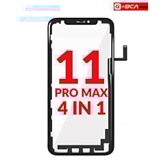 Grab the wholesale deals on the 4-in-1 set with Front Glass, Frame, Long Touch, and OCA for iPhone 11 Pro Max, G Plus OCA Pro.