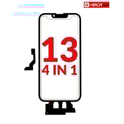 Order the 4in1 Front Glass, Frame, Short Touch, and OCA No IC for iPhone 13 G+ Oca Pro.

