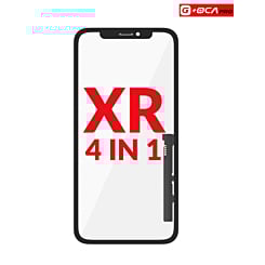 Purchase the 4-in-1 set that includes Front Glass, Frame, Long Touch, and OCA for iPhone XR, G Plus Oca Pro.
