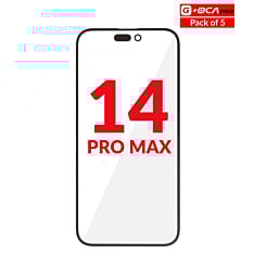 Buy the Front Glass with OCA in a pack of 5 for iPhone 14 Pro Max using G+ OCA Pro.
