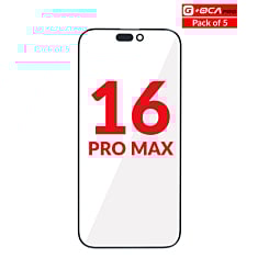 Grab wholesale deals on a Pack of 5 G+ OCA Pro Front Glass with OCA for iPhone 16 Pro Max.