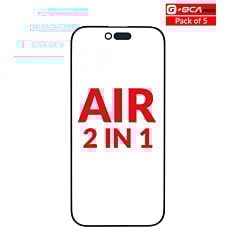 G+Oca Pro Front Glass with OCA for iPhone Air (Pack of 5) (2 in 1)