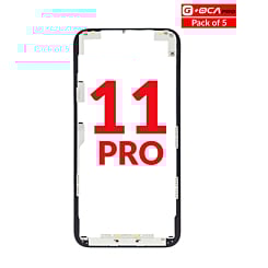 Shop the pack of 5 metal frames for iPhone 11 Pro G+ OCA Pro.