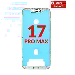 Metal Frame (Pack of 5) for iPhone 17 Pro Max (G+ Oca Pro)
