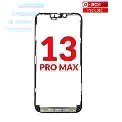 Order the Metal Frame Pack of 5 Premium for iPhone 13 Pro Max G+ Oca Pro.
