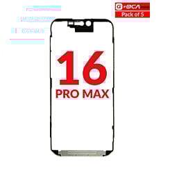Metal Frame (Pack of 5) (Premium) for iPhone 16 Pro Max(G+ Oca Pro)