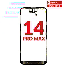 Grab the wholesale deals on the G+ OCA Pro Metal Frame for iPhone 14 Pro Max, pack of 10.
