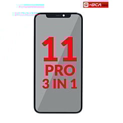 Grab the wholesale deals on the 3-in-1 set with front glass, polarizer film, and OCA for iPhone 11 Pro.