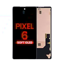 OLED Assembly with Frame for Google Pixel 6 (Without Fingerprint Sensor) (Aftermarket OLED)