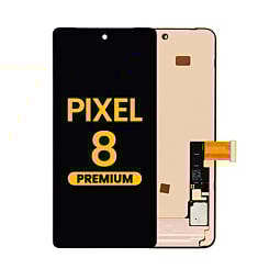 OLED Assembly with Frame for Google Pixel 8 (Without Fingerprint Sensor) (Premium)