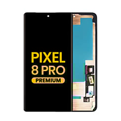 OLED Assembly with Frame for Google Pixel 8 Pro (Without Fingerprint Sensor) (Premium)