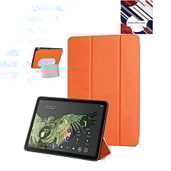 Smart Shockproof Stand Case for Google Pixel Tablet 11'' (2024) - ORANGE (Only Ground Shipping)
