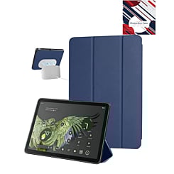 Smart Shockproof Stand Case for Google Pixel Tablet 11'' (2024) - DARK BLUE (Only Ground Shipping)