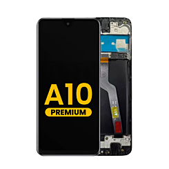 Order the LCD Assembly with Frame Single Sim Card for Galaxy A10 A105 2019 Premium.
