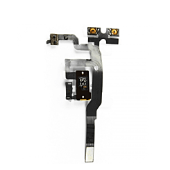 Headphone Audio Jack & Volume Button for iPhone 4GSM (WHITE)