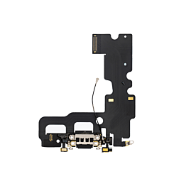 Charging Port Flex Cable for iPhone 7 (BLACK) (Premium)