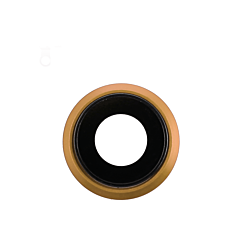 Purchase the gold back camera lens with bracket for iPhone SE 2020 and 2022, and iPhone 8.