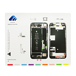Magnetic Screw Mat for iPhone 8 (Not Returnable)