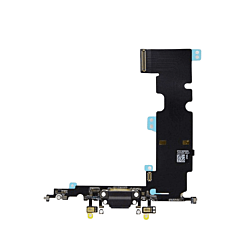 Charging Port Flex Cable for iPhone 8 Plus (BLACK) (Aftermarket)