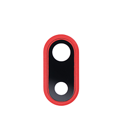 Back Camera Lens with Bracket for iPhone 8 Plus (RED)