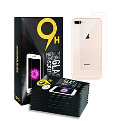 Back Tempered Glass for iPhone 8 Plus (2.5D / Pack of 10)