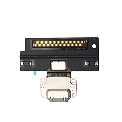 Charging Port Flex Cable for iPad Pro 10.5 (Soldering Required) (BLACK)