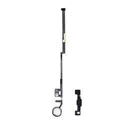 Home Button Flex Cable for iPad 7 (2019 / iPad 8 (2020) / iPad 9 (2021) (WHITE) (Aftermarket)