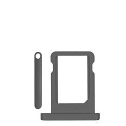Sim Card Tray for iPad Pro 12.9 (1st gen) / Pro 9.7 / Mini 4 (BLACK)