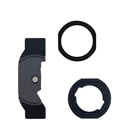 Home Button Holding Bracket with Rubber Gasket for iPad Pro 12.9 (1st Gen) / Air 2 / Pro 9.7