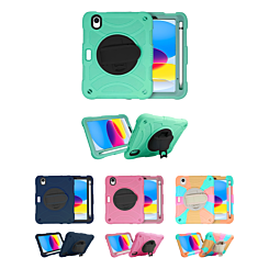 Hand Adjustable Heavy Duty Case with Shoulder Strap for iPad 10 2022 (10.9") / iPad 11 (A16) (Only Ground Shipping)