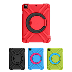 Shockproof Circle Stand Case for iPad 5 (2017) / iPad 6 (2018) / Air 1 / 2 / Pro 9.7 (Only Ground Shipping)