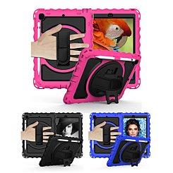 360 Hand Strap Silicone Case for iPad 5 (2017) / iPad 6 (2018) / Air 1 / 2 / Pro 9.7 (Only Ground Shipping)